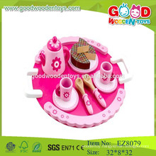 wooden tea set kids toys tea set pretend play toys tea set